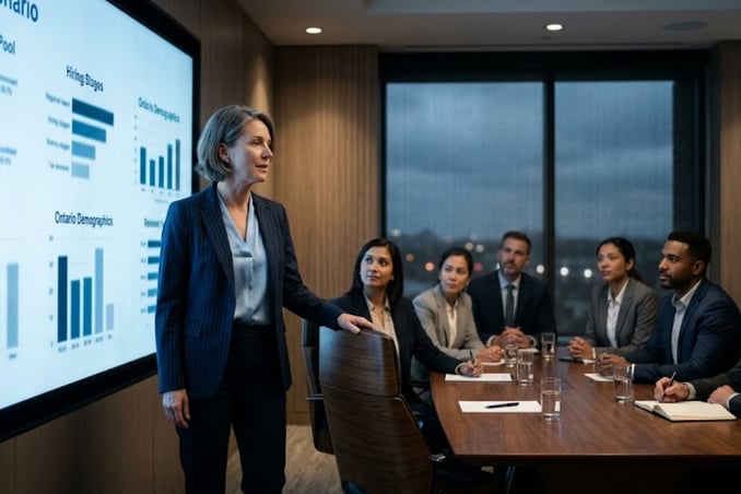 A focused HR dashboard should support board review
