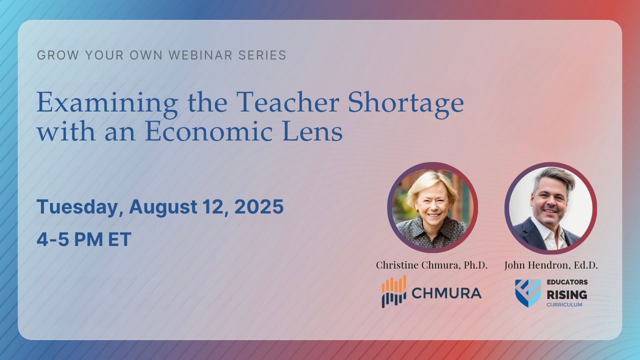 Educators Rising Webinar Thumbnail Educators Rising Webinar Thumbnail