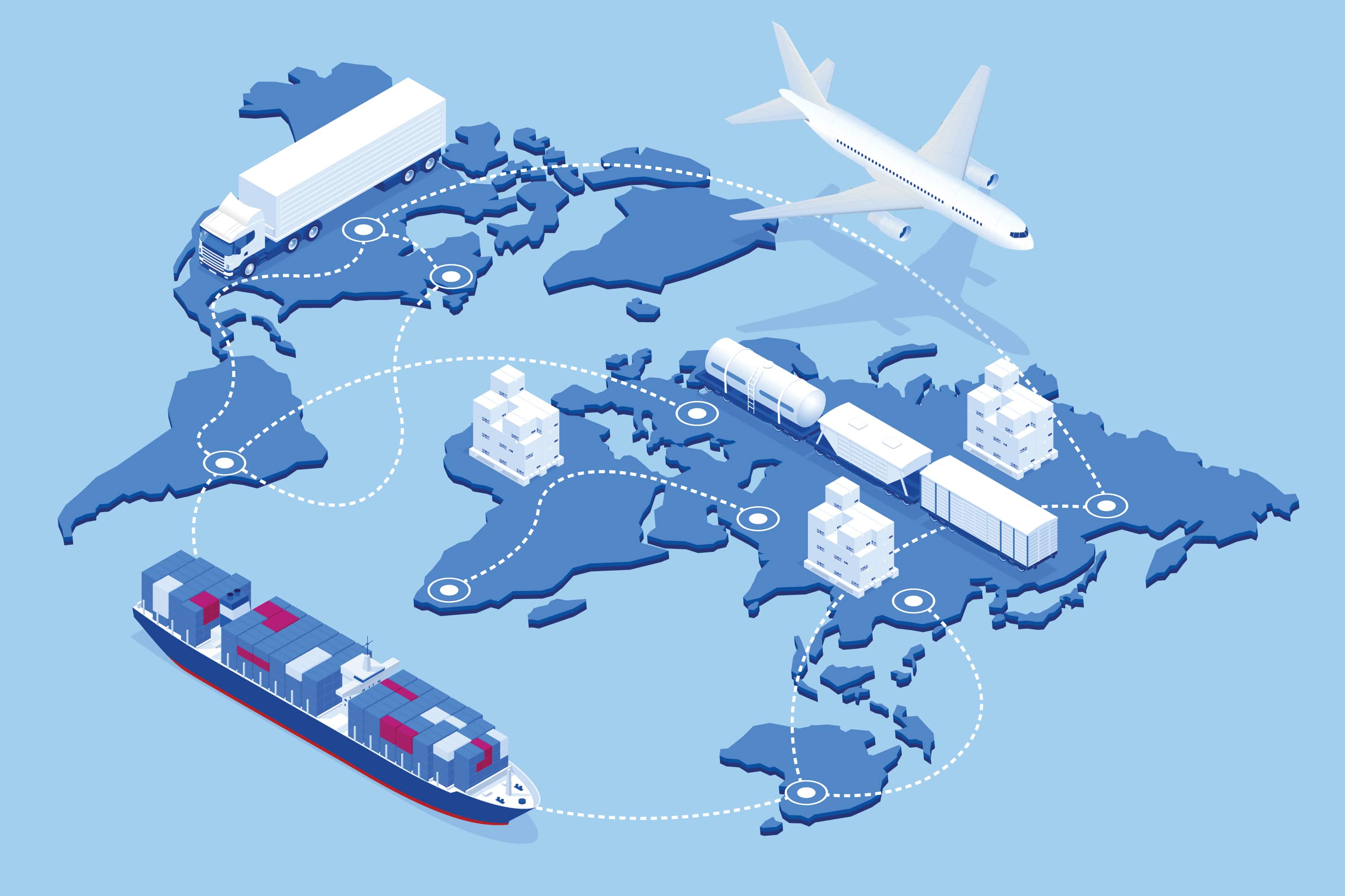 supply chain graphic